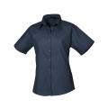 Women´s Poplin Short Sleeve Blouse