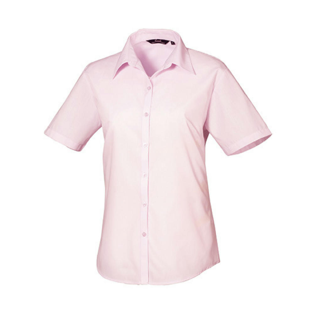 Women´s Poplin Short Sleeve Blouse