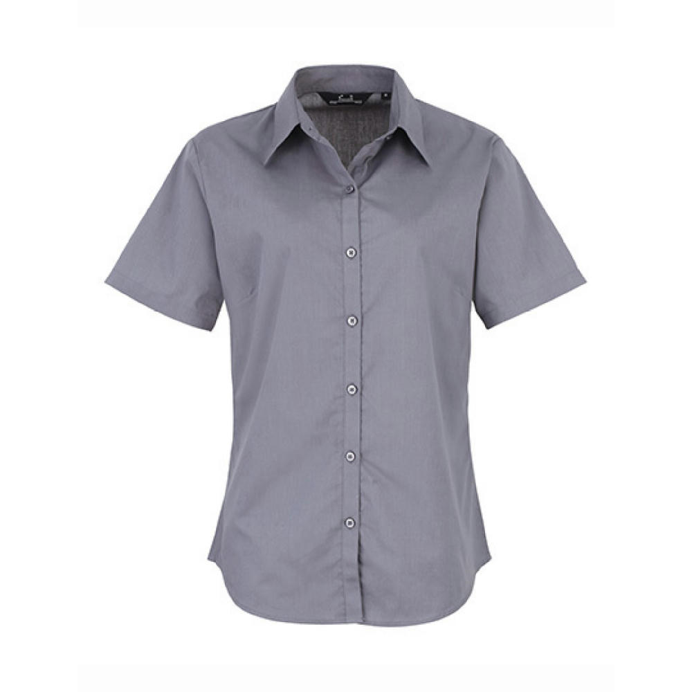 Women´s Poplin Short Sleeve Blouse