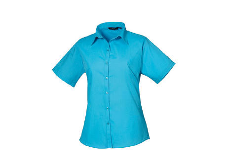 Women´s Poplin Short Sleeve Blouse