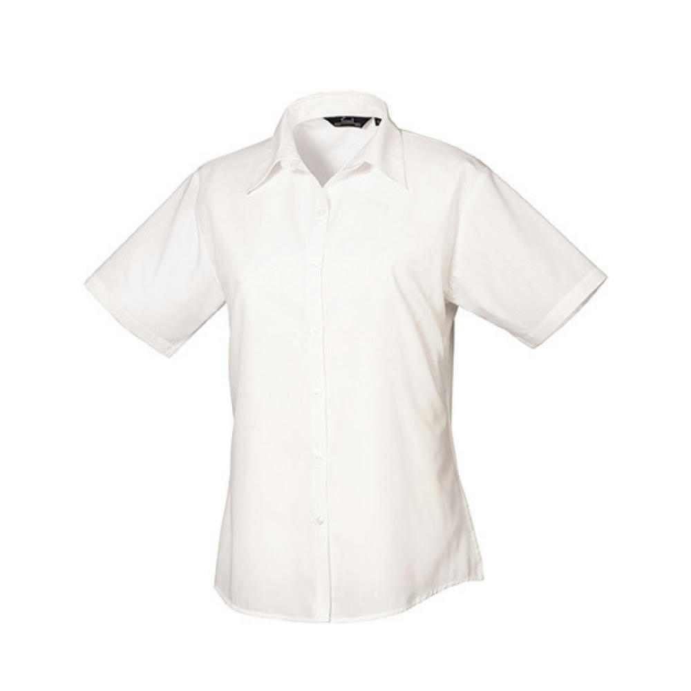 Women´s Poplin Short Sleeve Blouse