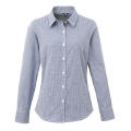 Women´s Microcheck (Gingham) Long Sleeve Cotton Shirt