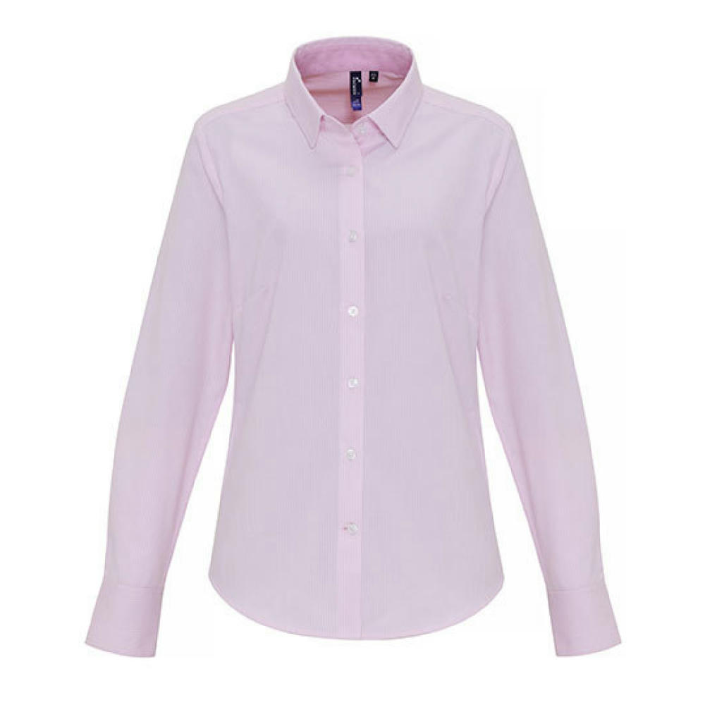 Women´s Cotton Rich Oxford Stripes Shirt