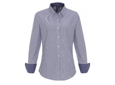 Women´s Cotton Rich Oxford Stripes Shirt