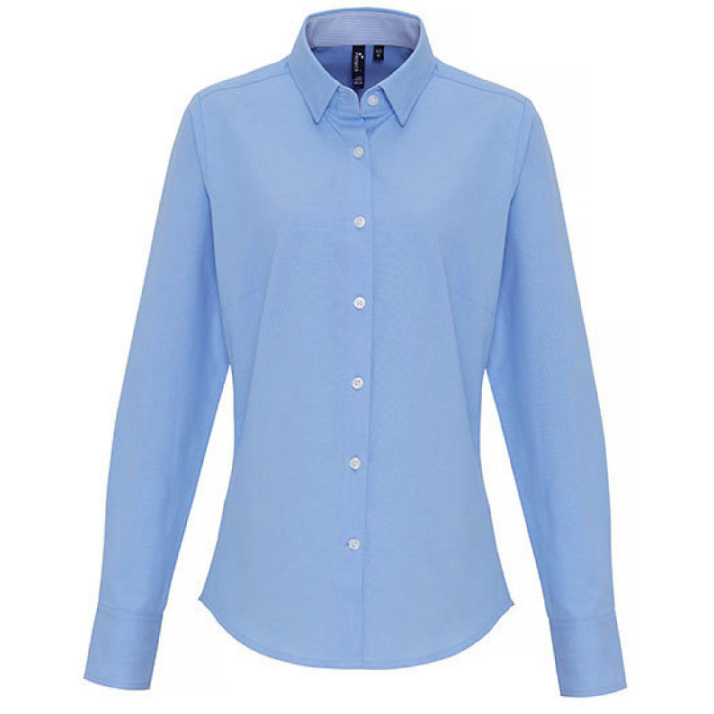 Women´s Cotton Rich Oxford Stripes Shirt