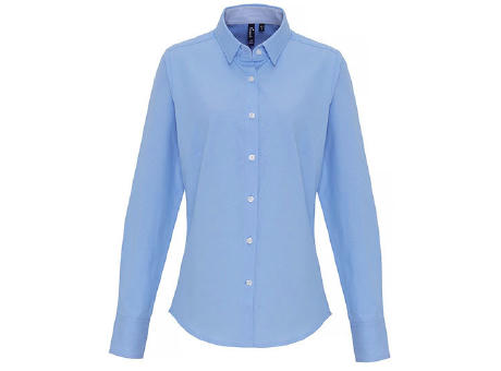 Women´s Cotton Rich Oxford Stripes Shirt