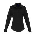 Women´s Stretch Fit Poplin Long Sleeve Cotton Shirt