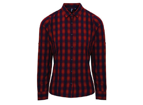 Women´s Mulligan Check Cotton Long Sleeve Shirt