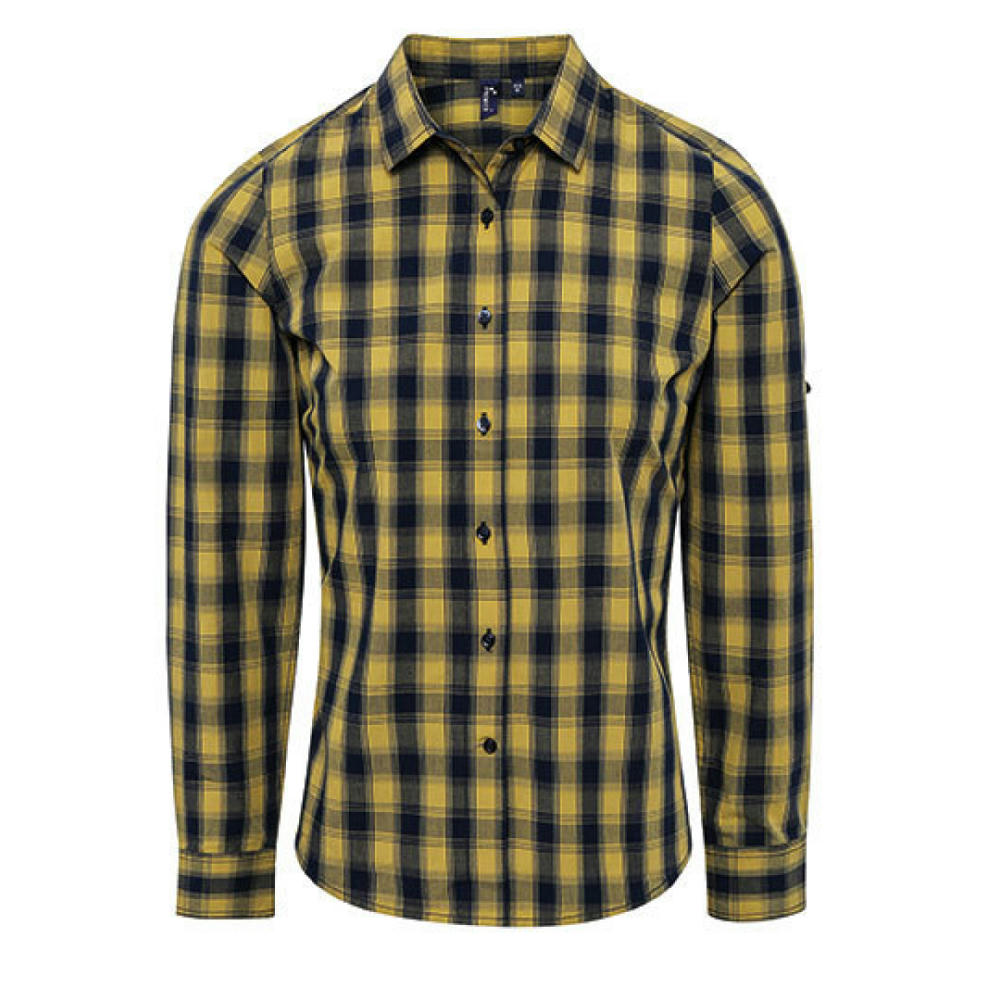 Women´s Mulligan Check Cotton Long Sleeve Shirt