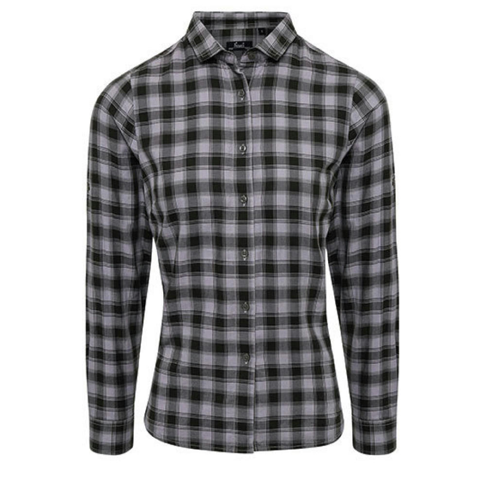 Women´s Mulligan Check Cotton Long Sleeve Shirt