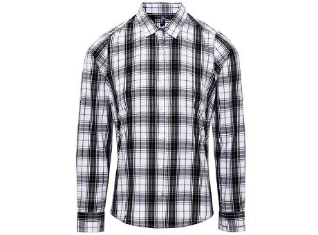 Women´s Ginmill Check Long Sleeve Cotton Shirt