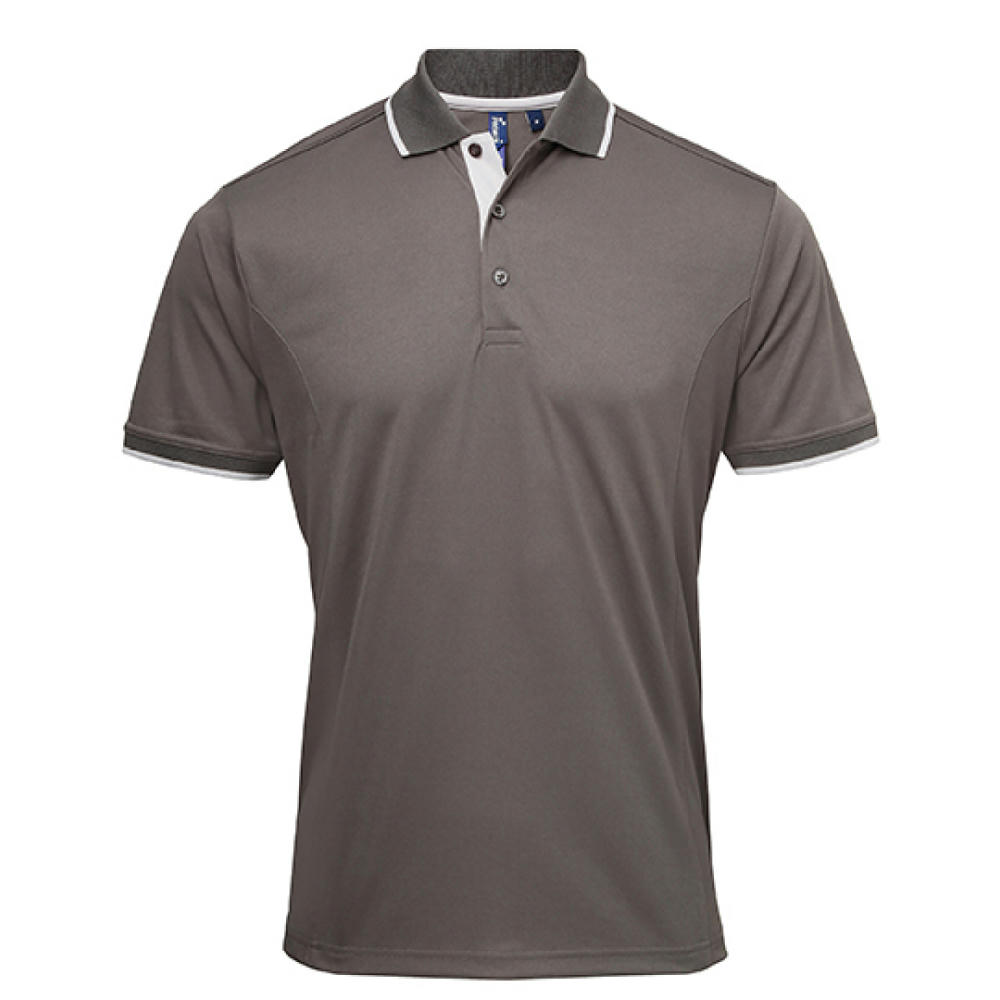 Men´s Contrast Coolchecker® Polo