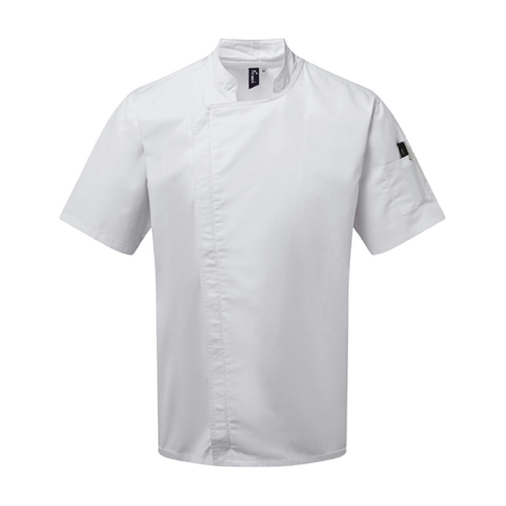 Chef´s Zip-Close Short Sleeve Jacket