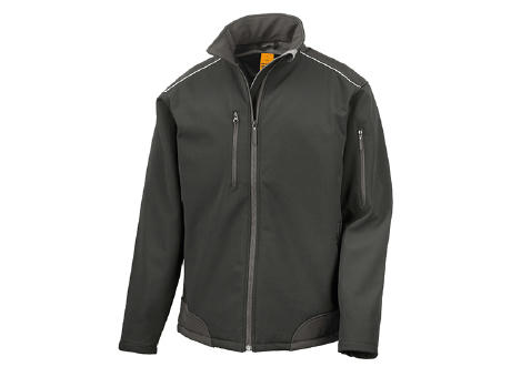 Ripstop Soft Shell Workwear Jacket With Cordura Panels