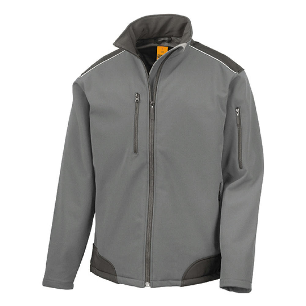 Ripstop Soft Shell Workwear Jacket With Cordura Panels