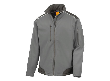 Ripstop Soft Shell Workwear Jacket With Cordura Panels