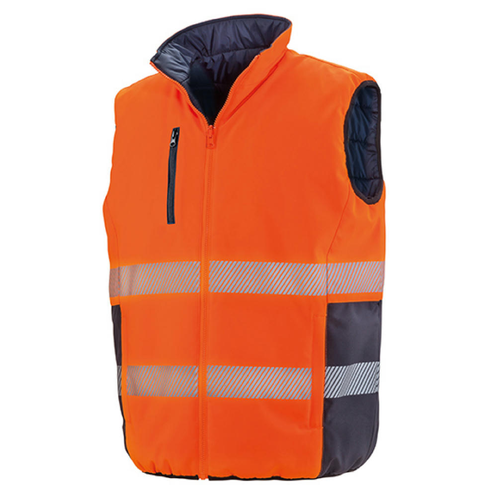 Reversible Soft Padded Safety Gilet