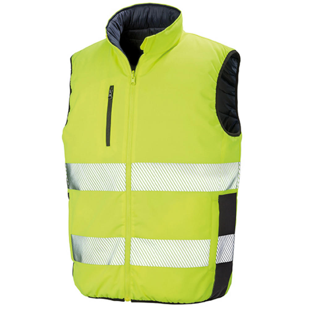 Reversible Soft Padded Safety Gilet