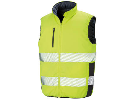 Reversible Soft Padded Safety Gilet