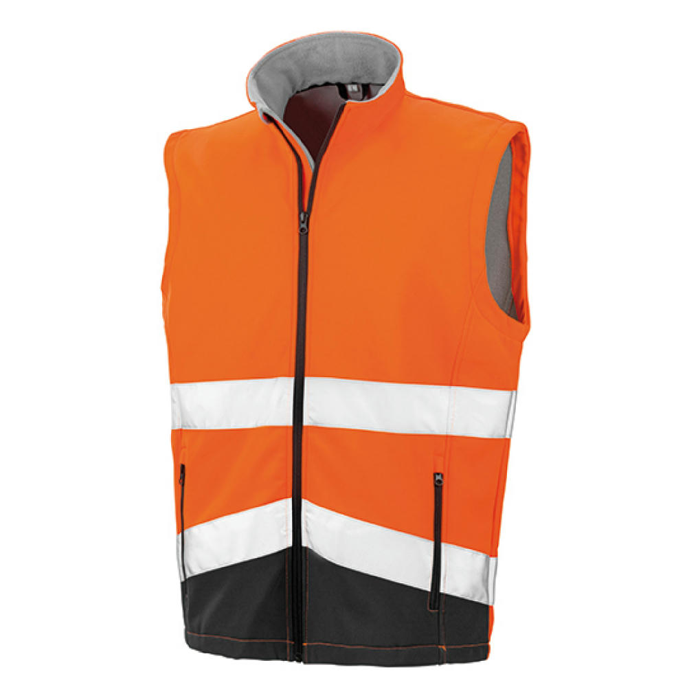 Printable Safety Softshell Gilet