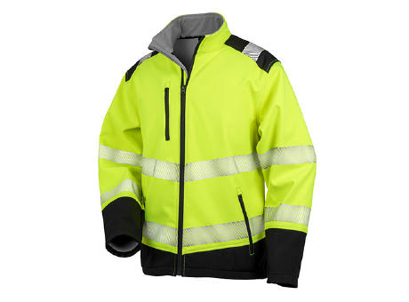 Printable Ripstop Safety Softshell Jacket