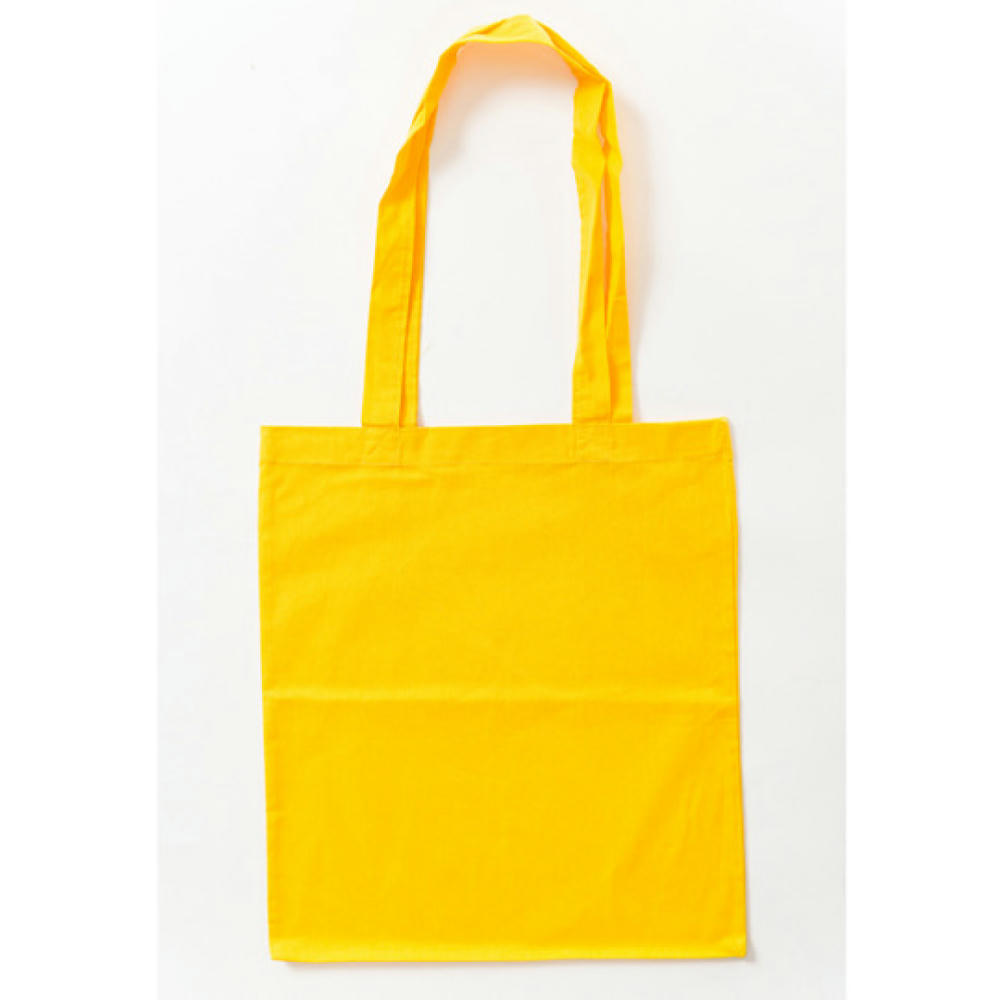 Cotton Bag Colored Long Handles