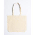 Cotton Bag Side Fold Long Handles