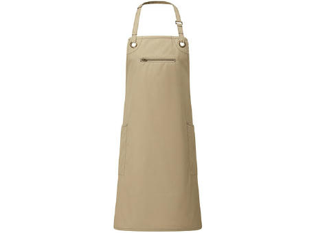 Barley' Contrast Stitch Sustainable Bib Apron