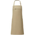 Barley' Contrast Stitch Sustainable Bib Apron