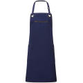 Barley' Contrast Stitch Sustainable Bib Apron