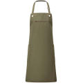 Barley' Contrast Stitch Sustainable Bib Apron