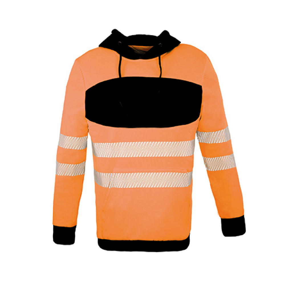 EOS Hi-Vis Workwear Hoody With Printing Area