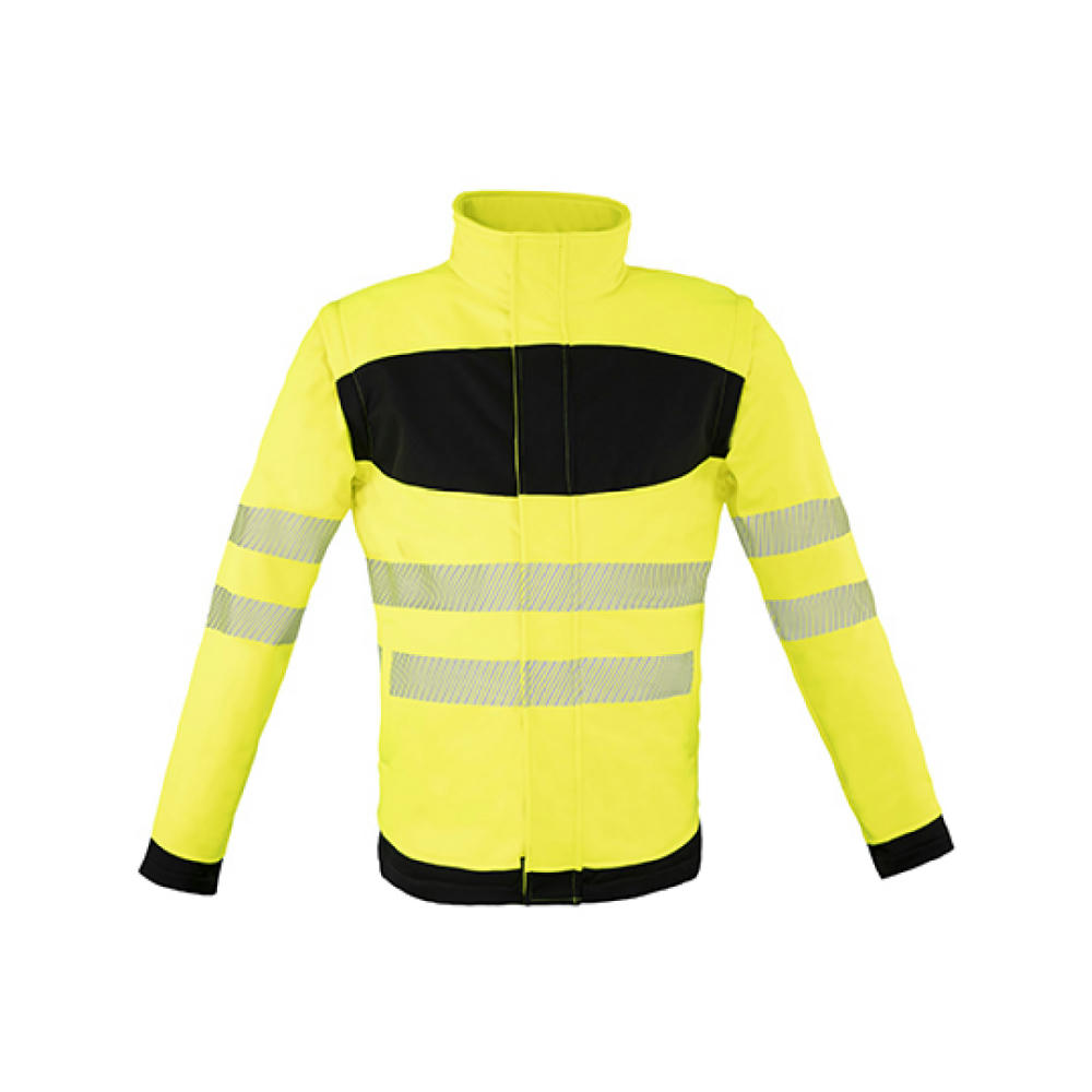 EOS Hi-Vis Workwear Softshell Jacket With Printing Area