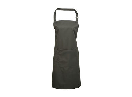 Colours Collection Bib Apron With Pocket