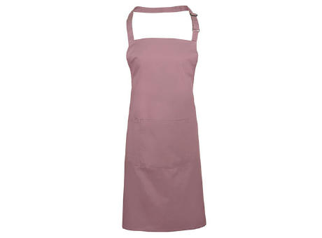 Colours Collection Bib Apron With Pocket