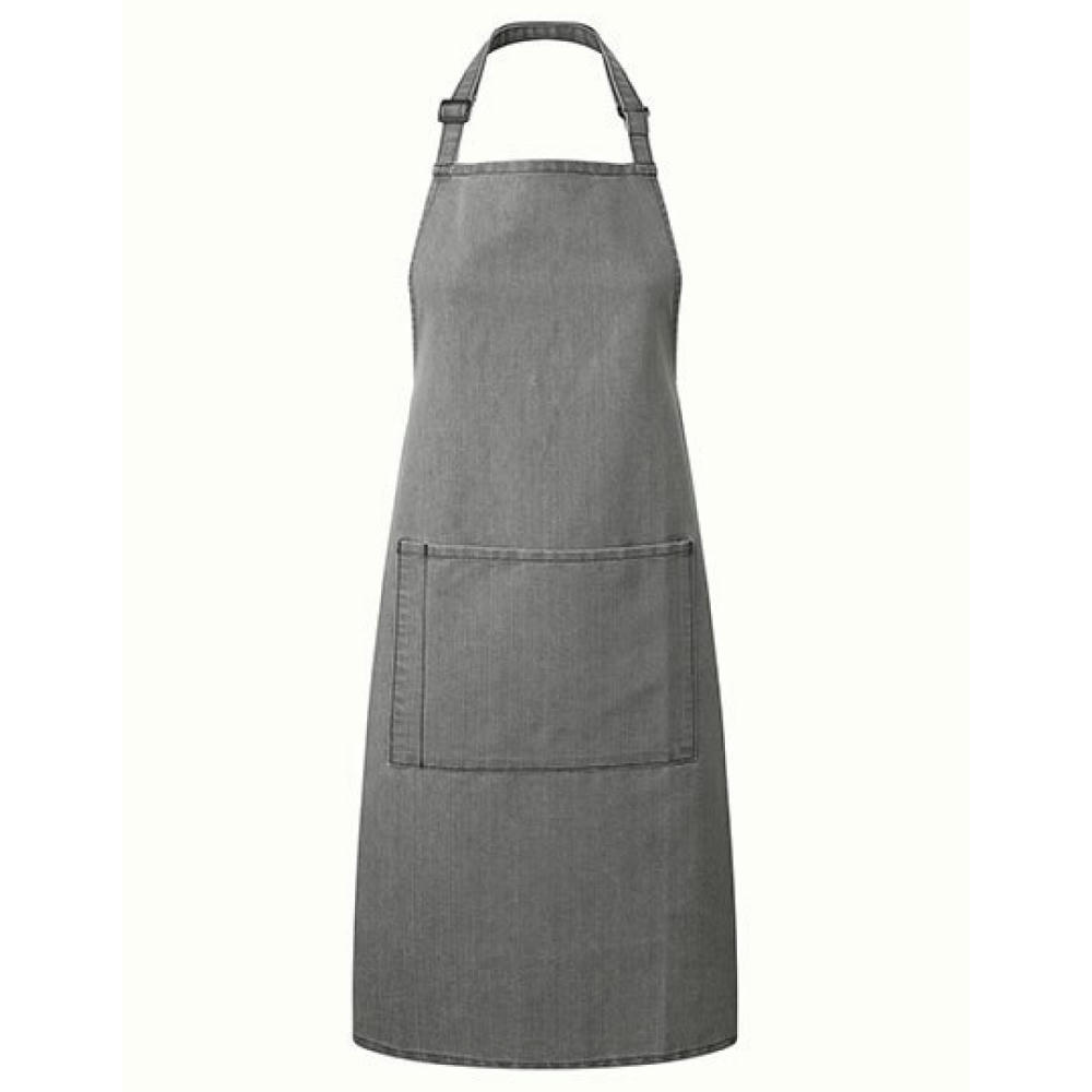 Colours Collection Bib Apron With Pocket