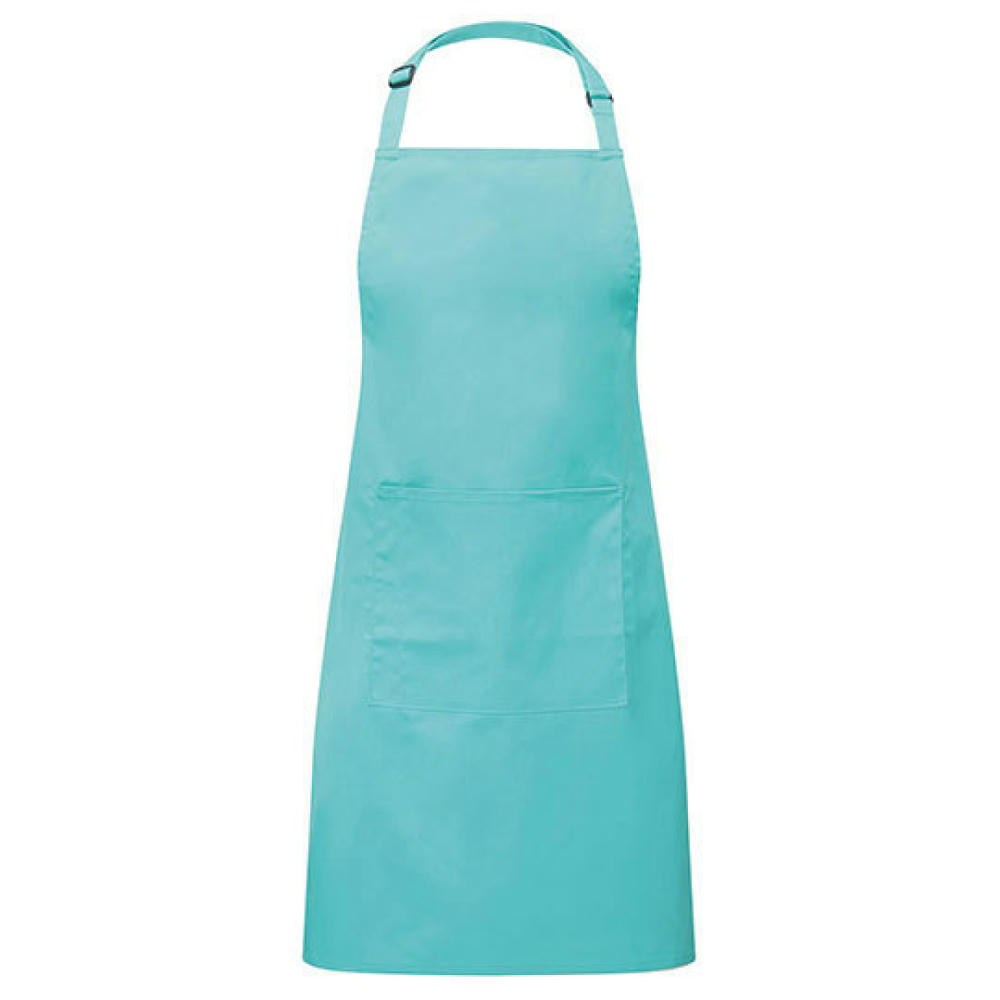 Colours Collection Bib Apron With Pocket