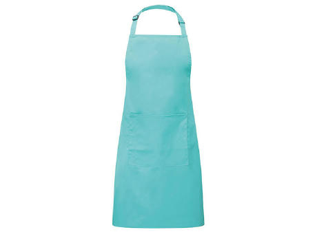 Colours Collection Bib Apron With Pocket