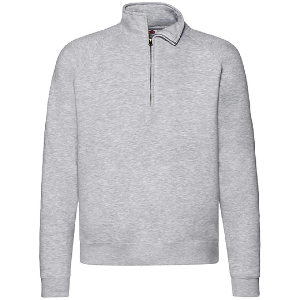 Premium Zip Neck Raglan Sweat