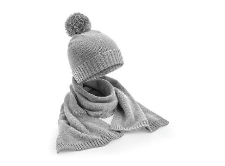 Knitted Scarf and Beanie Gift Set