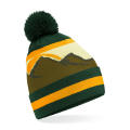 Mountain Peaks Pom Pom Beanie