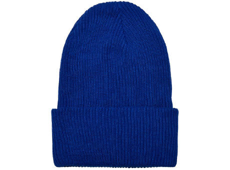 Recycled Yarn Ribbed Knit Beanie