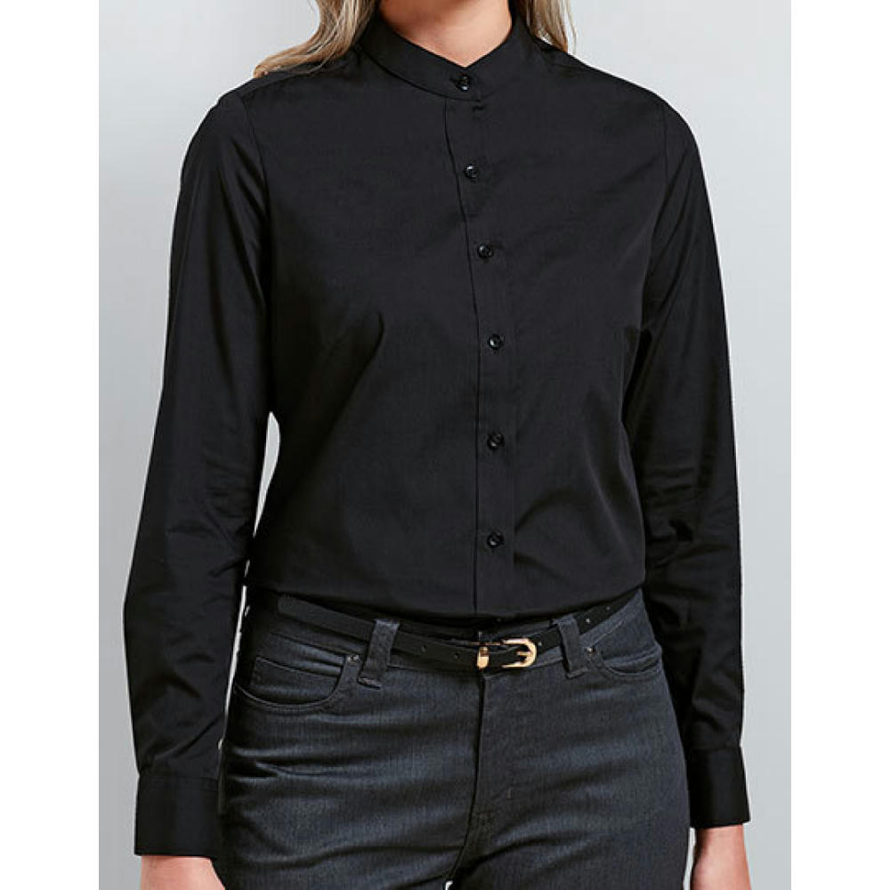 Women´s Banded Collar Grandad Shirt