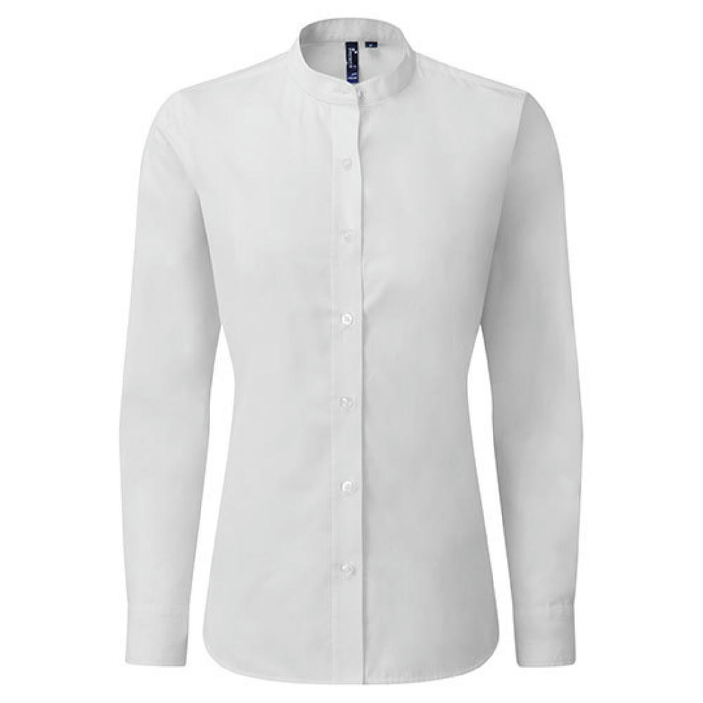 Women´s Banded Collar Grandad Shirt