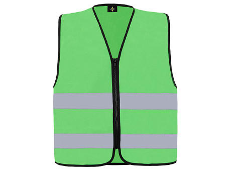 Hi-Vis Safety Vest Cologne With Front Zipper