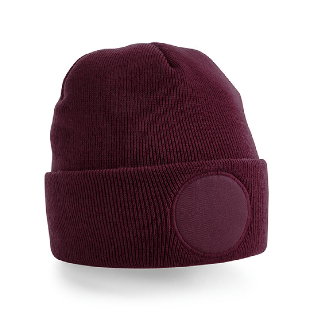 Circular Patch Beanie