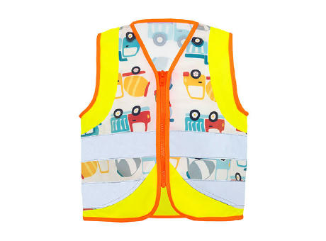 Children´s Safety Vest Action Vehicle Fun CO² Neutral