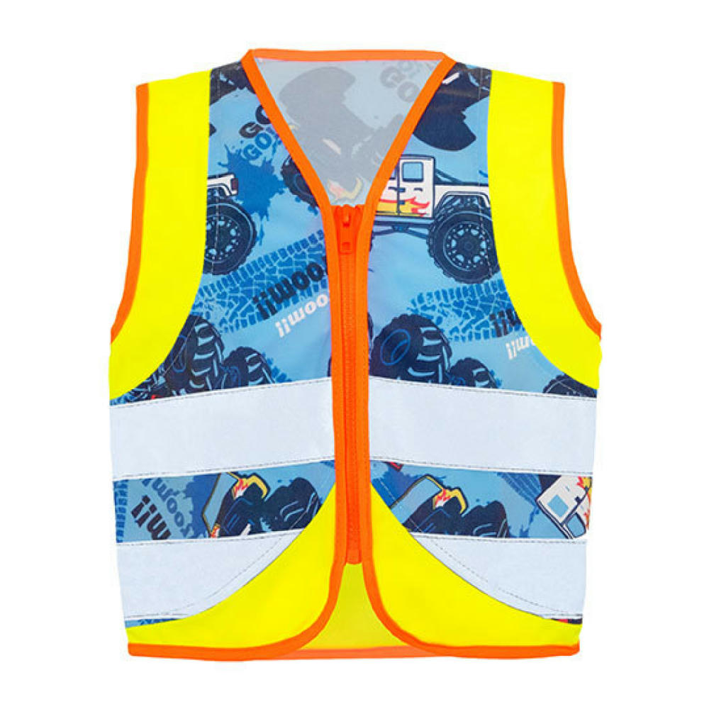 Children´s Safety Vest Action Vehicle Fun CO² Neutral