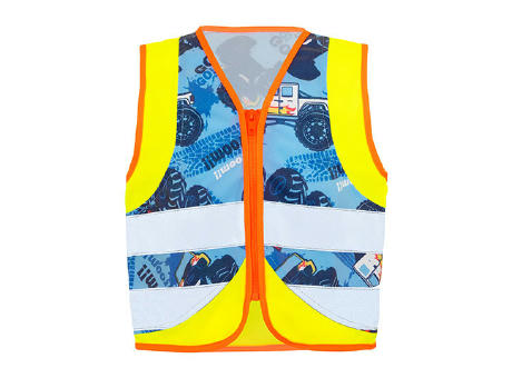 Children´s Safety Vest Action Vehicle Fun CO² Neutral