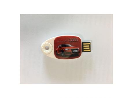 USB-Stick Mini 063 USB 2.0 COB   1 GB Weiß
